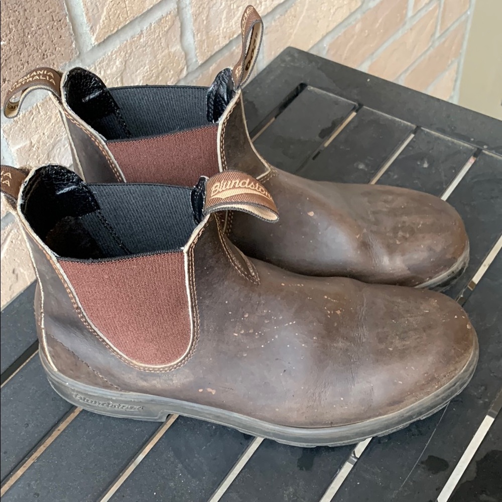 Blundstone Brown Leather Boots